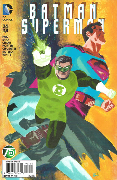 Batman / Superman #24 (Dave Bullock Variant)