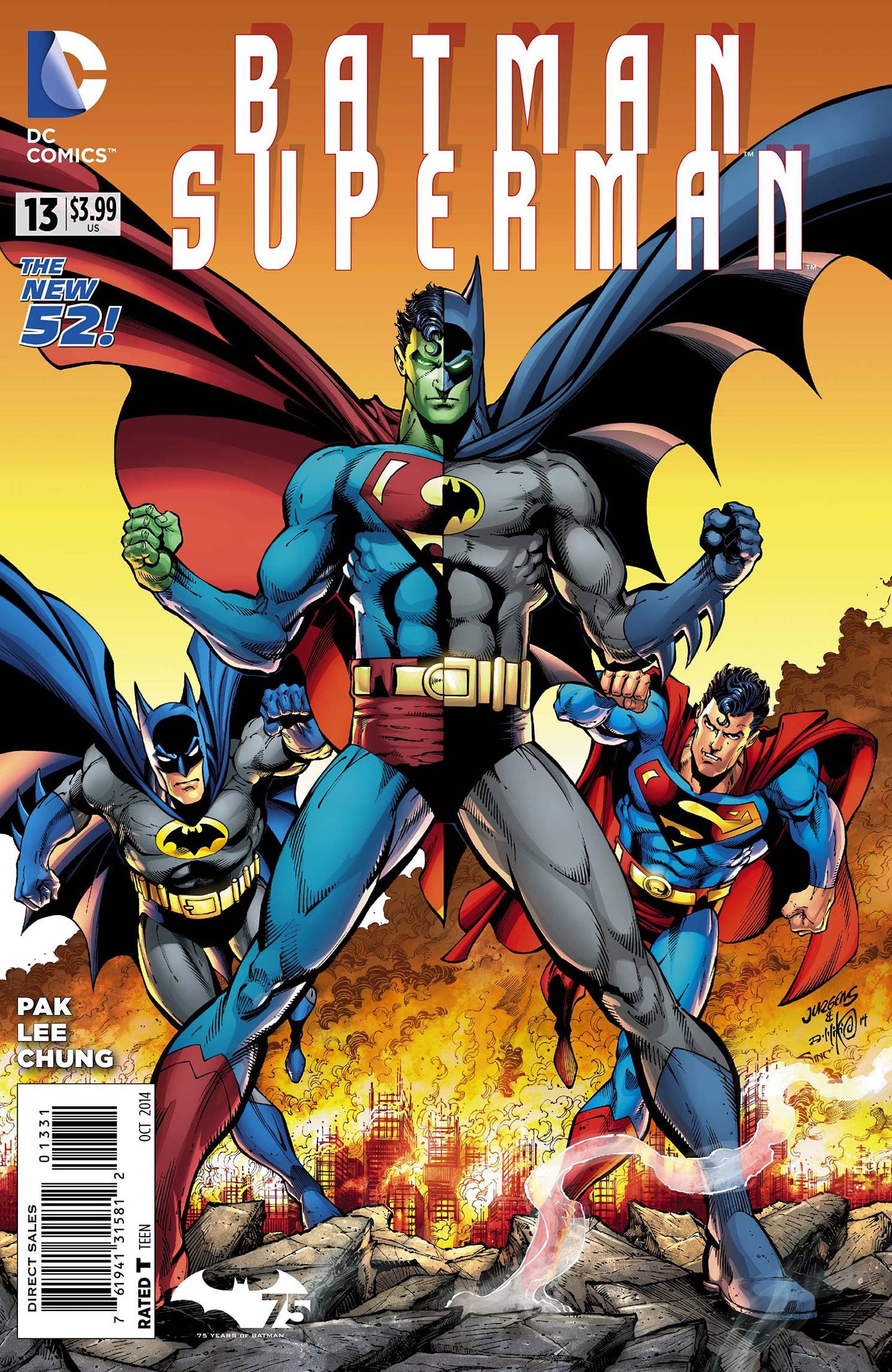 Batman / Superman #13 (Jurgens & Sinclair Variant)
