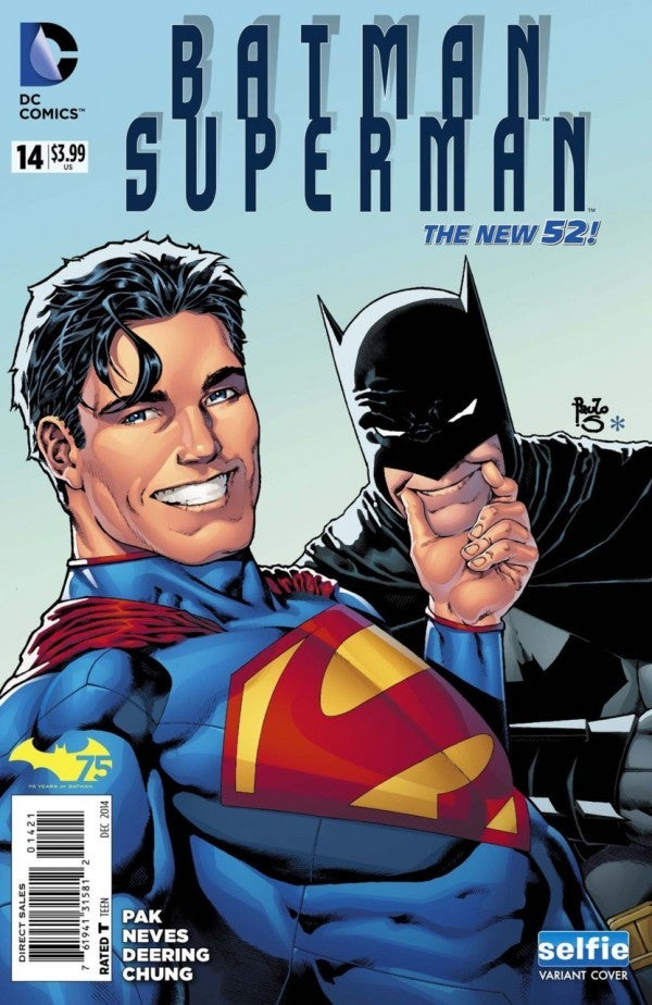Batman / Superman #14 (Paulo Siqueira - DCU Selfie Variant)
