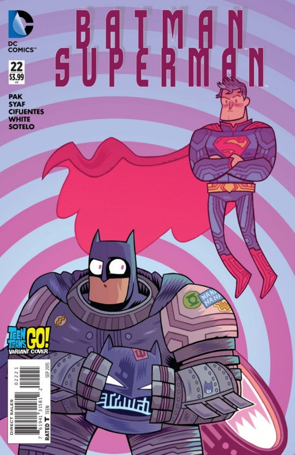Batman / Superman #22 (Dan Hipp - Teen Titans Go! Variant)