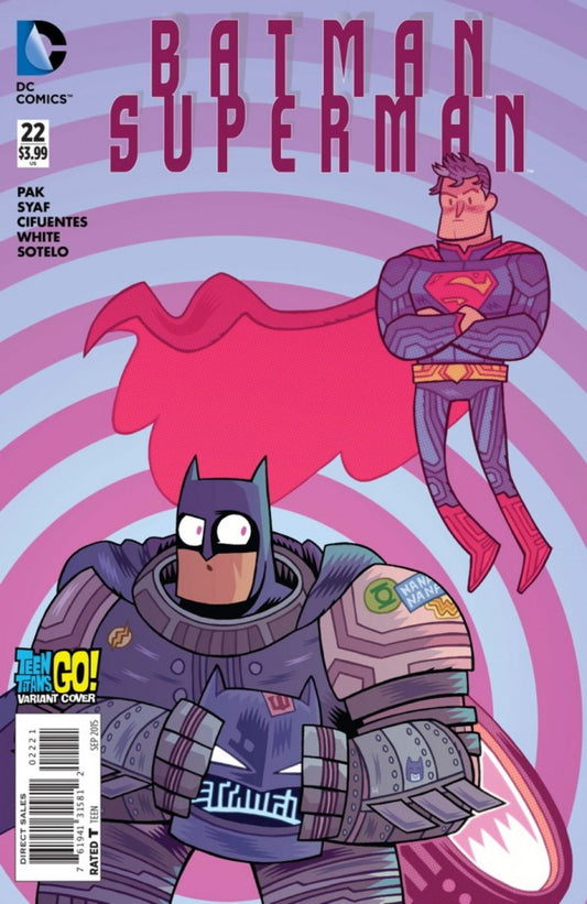 Batman / Superman #22 (Dan Hipp - Teen Titans Go! Variant)