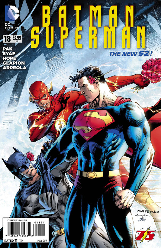 Batman / Superman #18 (Lee & Williams Flash 75th Anniversary Variant)