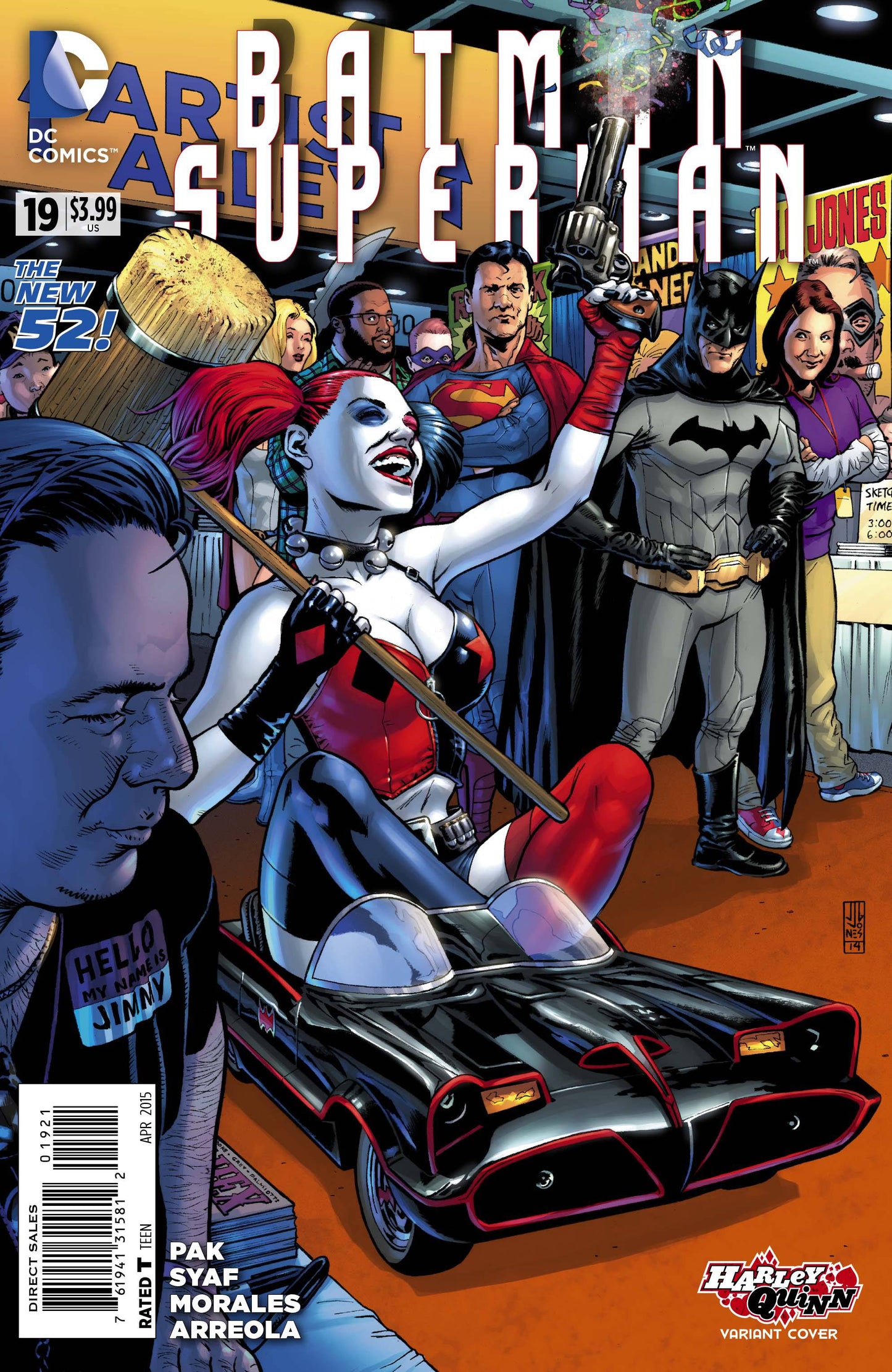 Batman / Superman #19 (JG Jones Harley Quinn Variant)
